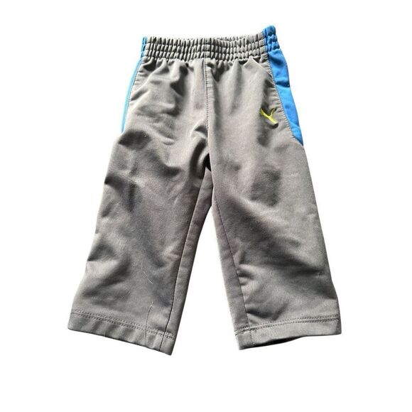 Puma baby boys 12 months pull on pants grey athletic - Picture 1 of 6